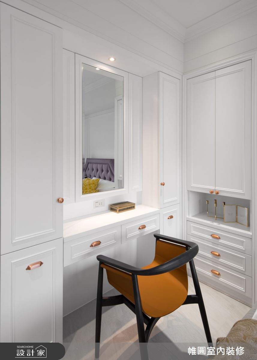 50坪老屋(31~40年)＿新古典臥室案例圖片＿帷圓‧定制 circle＿帷圓_交相輝映 文雅精緻之14