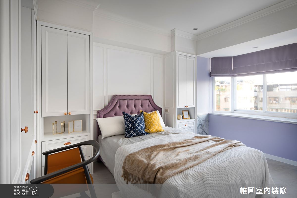 50坪老屋(31~40年)＿新古典臥室案例圖片＿帷圓‧定制 circle＿帷圓_交相輝映 文雅精緻之16