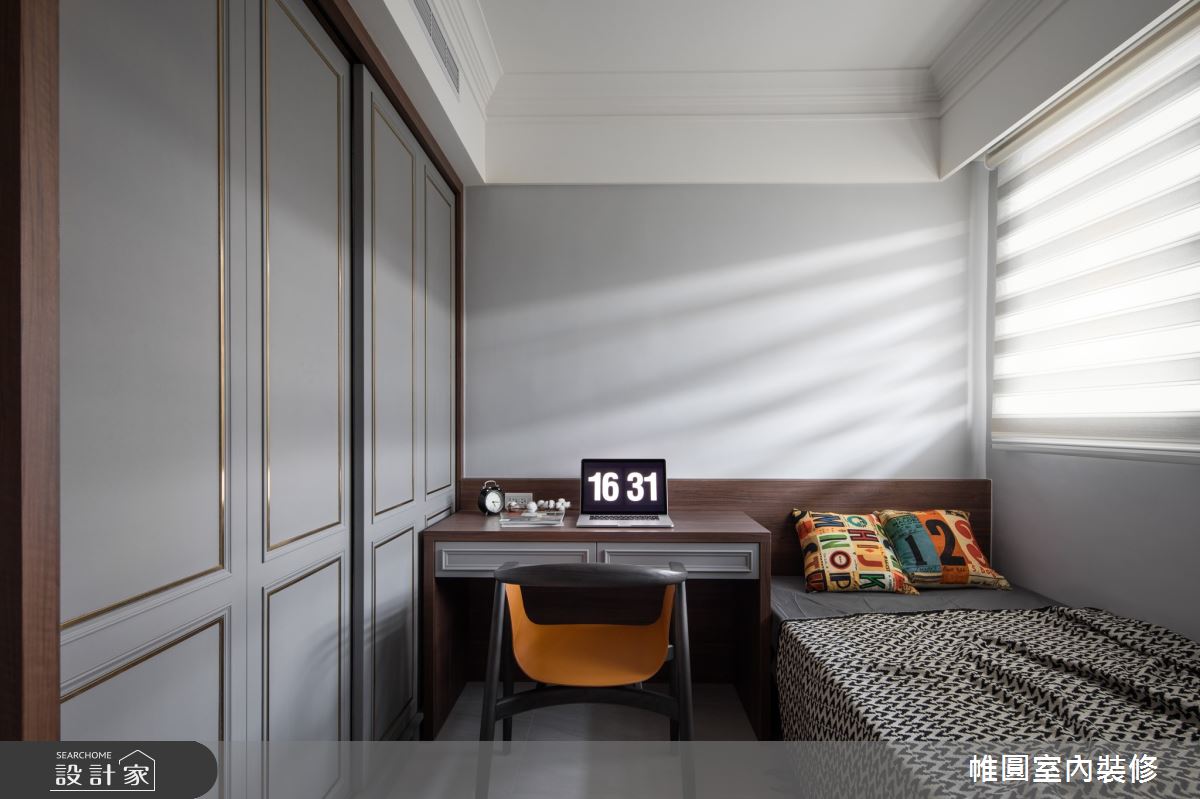 50坪老屋(31~40年)＿新古典臥室案例圖片＿帷圓‧定制 circle＿帷圓_交相輝映 文雅精緻之18