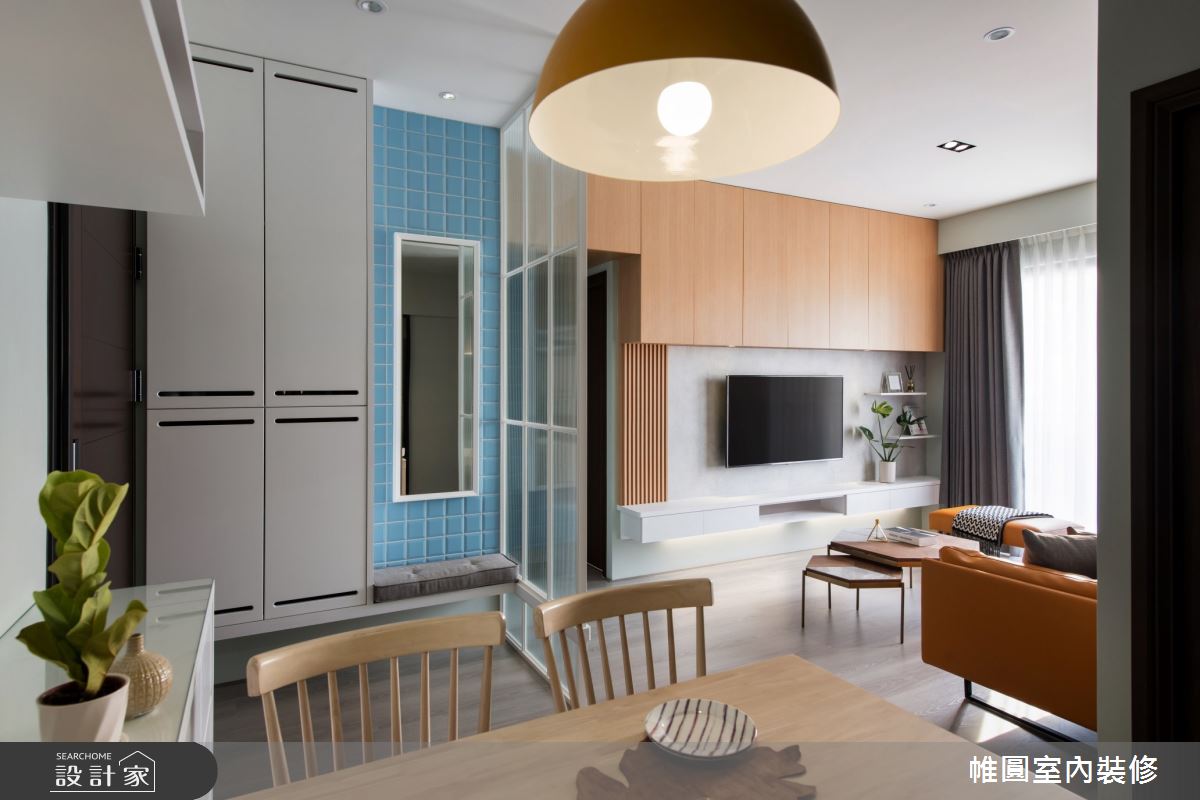 22坪新成屋(5年以下)＿簡約風案例圖片＿帷圓‧定制 circle＿帷圓_新的幸福之5