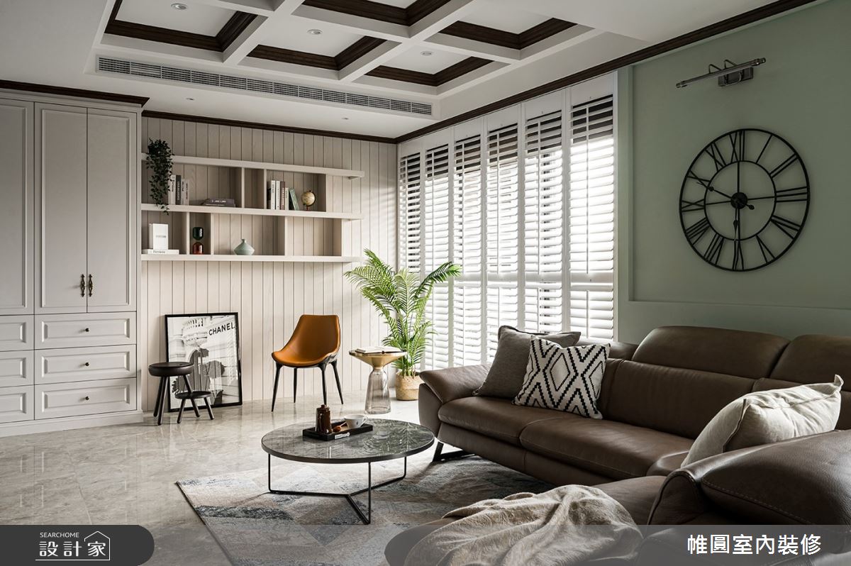 45坪新成屋(5年以下)＿英式風案例圖片＿帷圓‧定制 circle＿帷圓_微醺•英格蘭之2