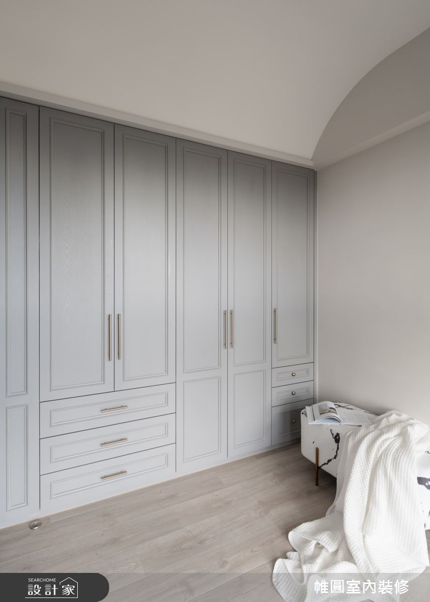 28坪新成屋(5年以下)＿混搭風臥室案例圖片＿帷圓‧定制 circle＿帷圓_清新童話•牛油果綠之23