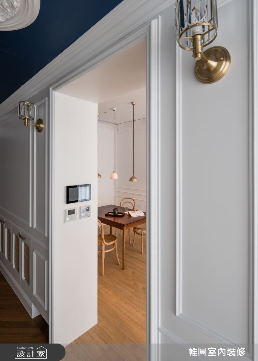 40坪新成屋(5年以下)＿法式風案例圖片＿帷圓‧定制 circle＿帷圓_晨曦•塞納河之4