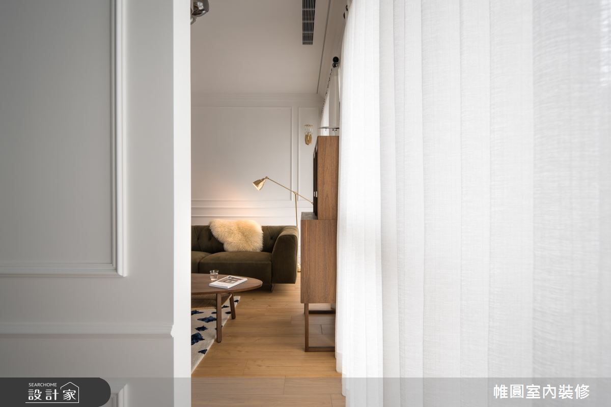 40坪新成屋(5年以下)＿法式風案例圖片＿帷圓‧定制 circle＿帷圓_晨曦•塞納河之5