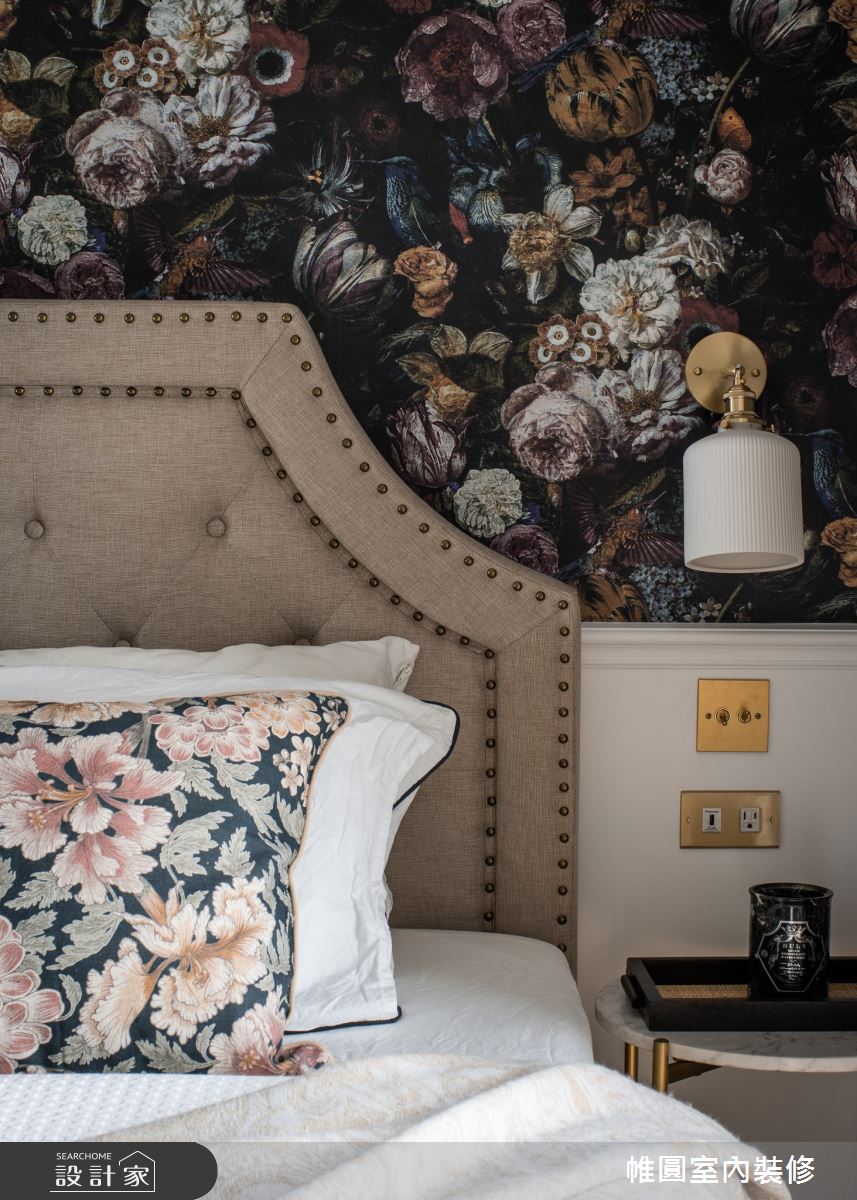 40坪新成屋(5年以下)＿法式風臥室案例圖片＿帷圓‧定制 circle＿帷圓_晨曦•塞納河之22