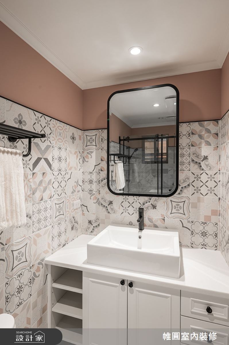 35坪老屋(16~30年)＿美式風浴室案例圖片＿帷圓‧定制 circle＿帷圓_日光•清晞巧寓之26