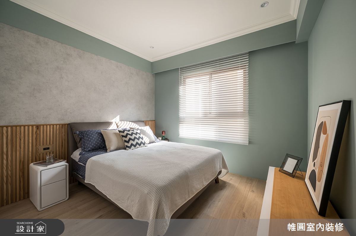 35坪老屋(16~30年)＿美式風臥室案例圖片＿帷圓‧定制 circle＿帷圓_日光•清晞巧寓之23