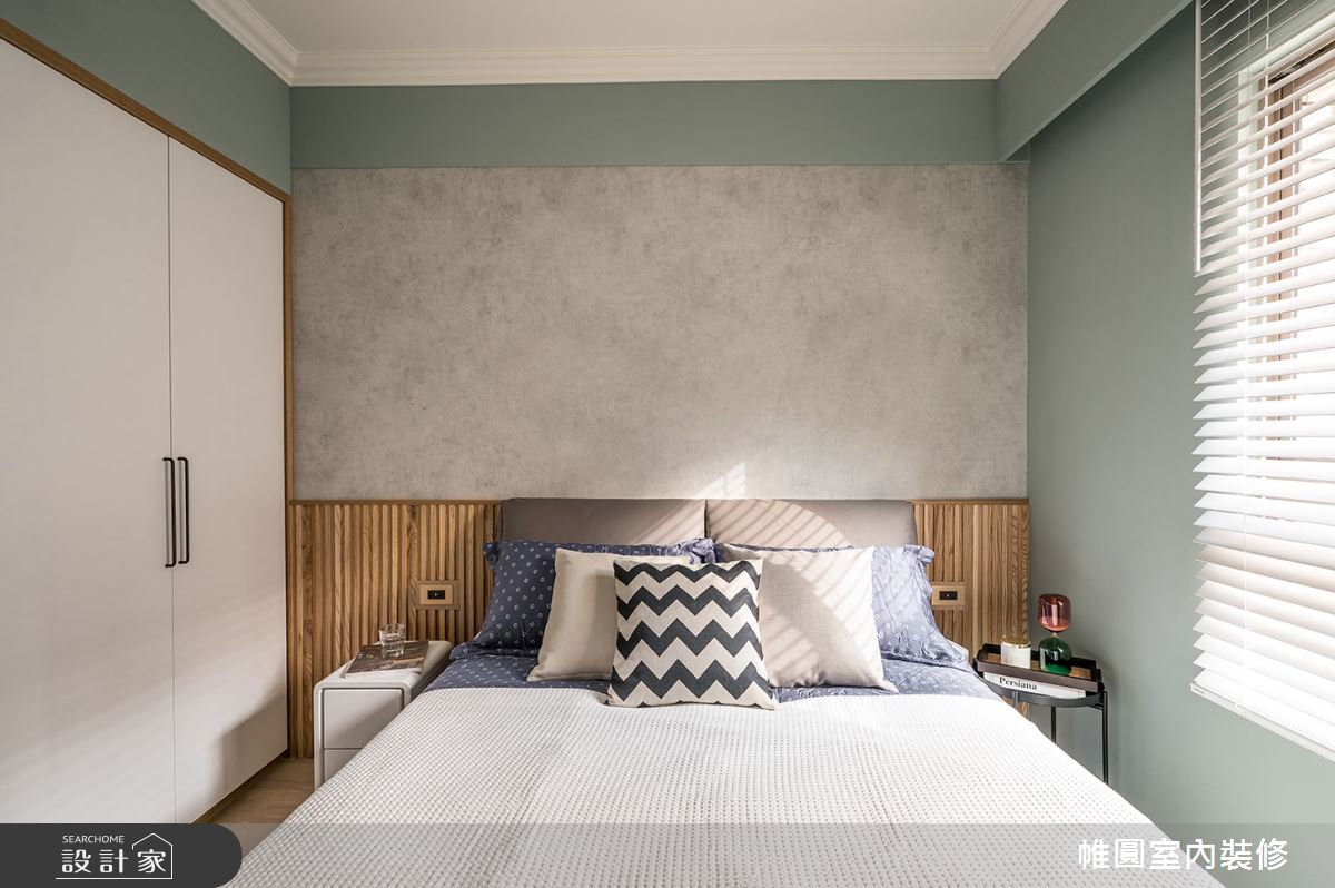 35坪老屋(16~30年)＿美式風臥室案例圖片＿帷圓‧定制 circle＿帷圓_日光•清晞巧寓之24