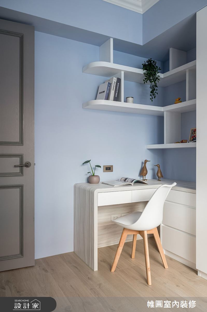 35坪老屋(16~30年)＿美式風臥室案例圖片＿帷圓‧定制 circle＿帷圓_日光•清晞巧寓之25