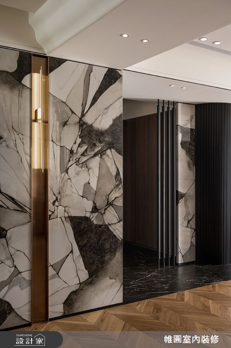 110坪新成屋(5年以下)＿現代風玄關案例圖片＿帷圓‧定制 circle＿帷圓_天倫•心之所悅之8