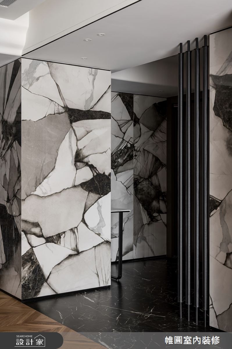 110坪新成屋(5年以下)＿現代風玄關案例圖片＿帷圓‧定制 circle＿帷圓_天倫•心之所悅之11