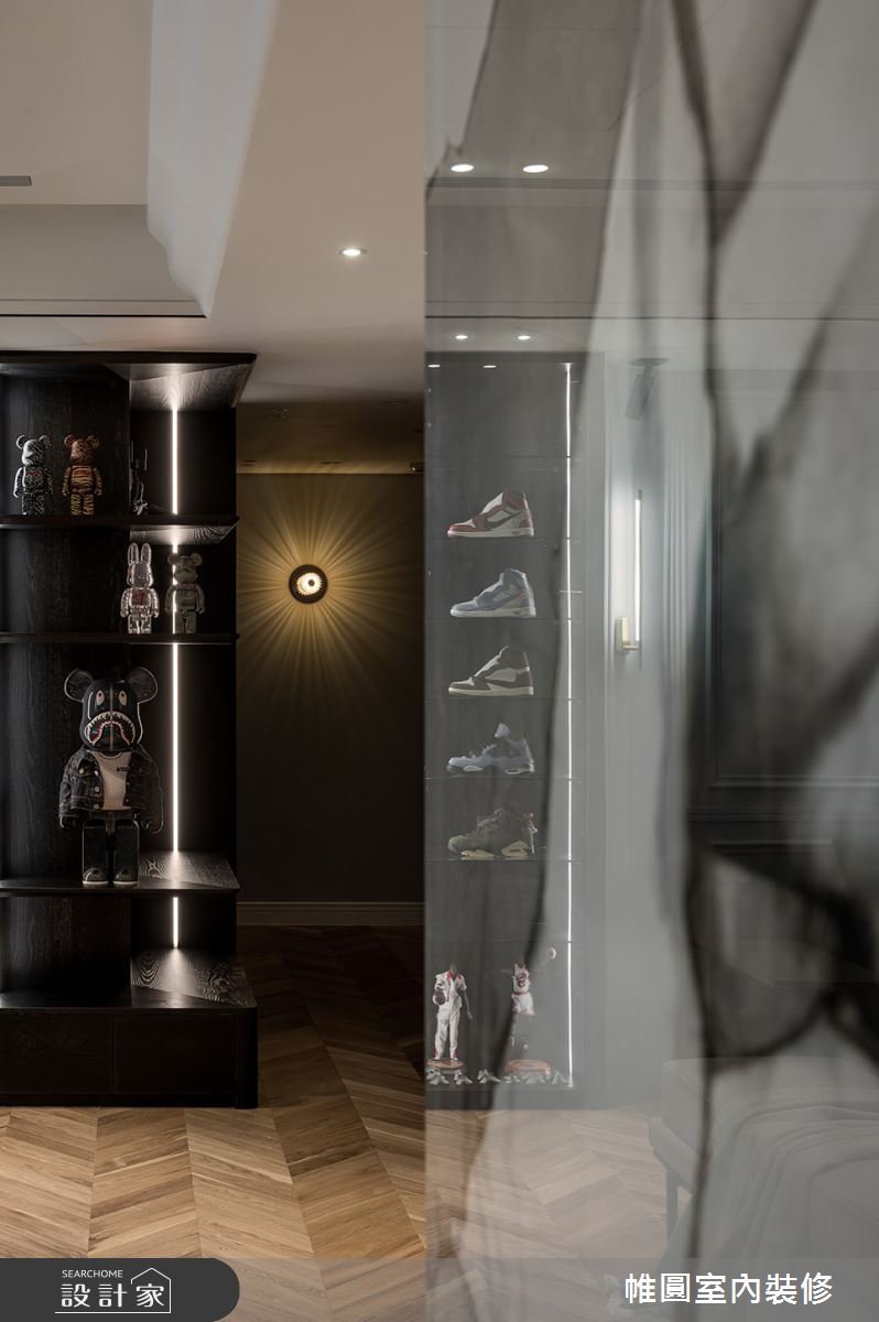 110坪新成屋(5年以下)＿現代風走廊案例圖片＿帷圓‧定制 circle＿帷圓_天倫•心之所悅之14