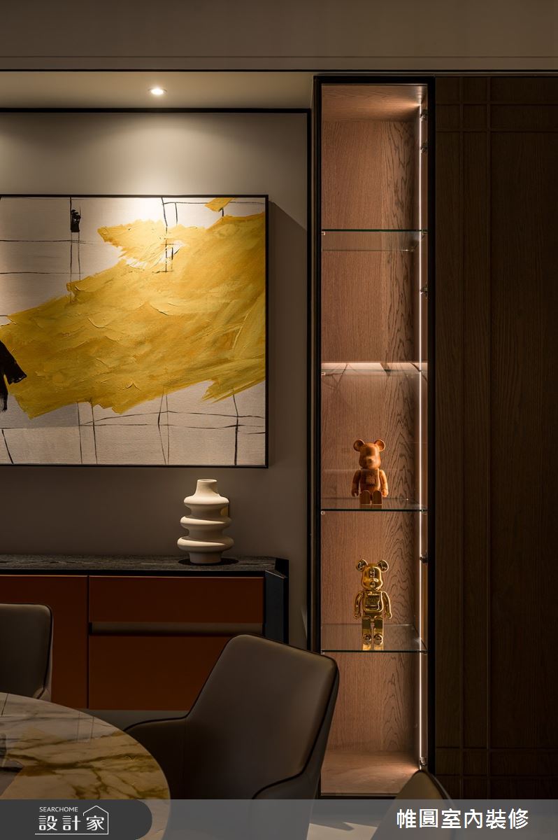 110坪新成屋(5年以下)＿現代風餐廳案例圖片＿帷圓‧定制 circle＿帷圓_天倫•心之所悅之15