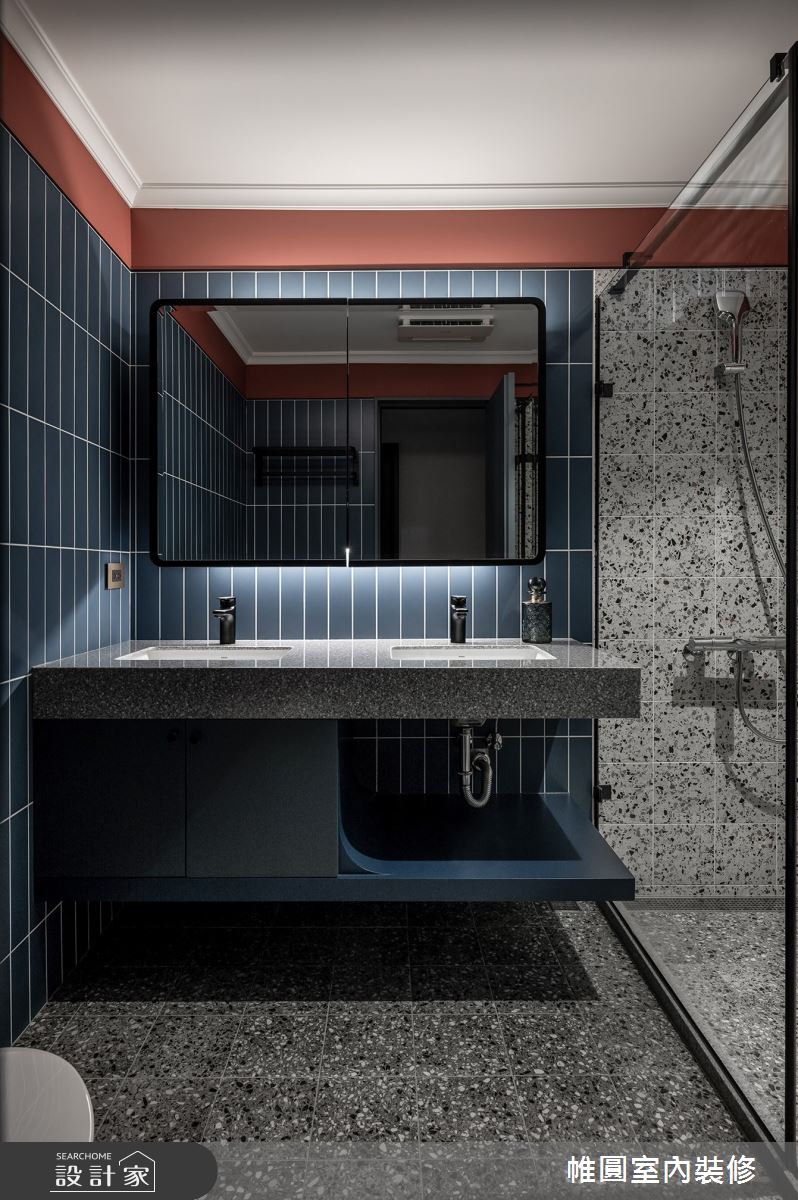 30坪中古屋(5~15年)＿美式風案例圖片＿帷圓‧定制 circle＿帷圓_協奏•普魯士藍之19