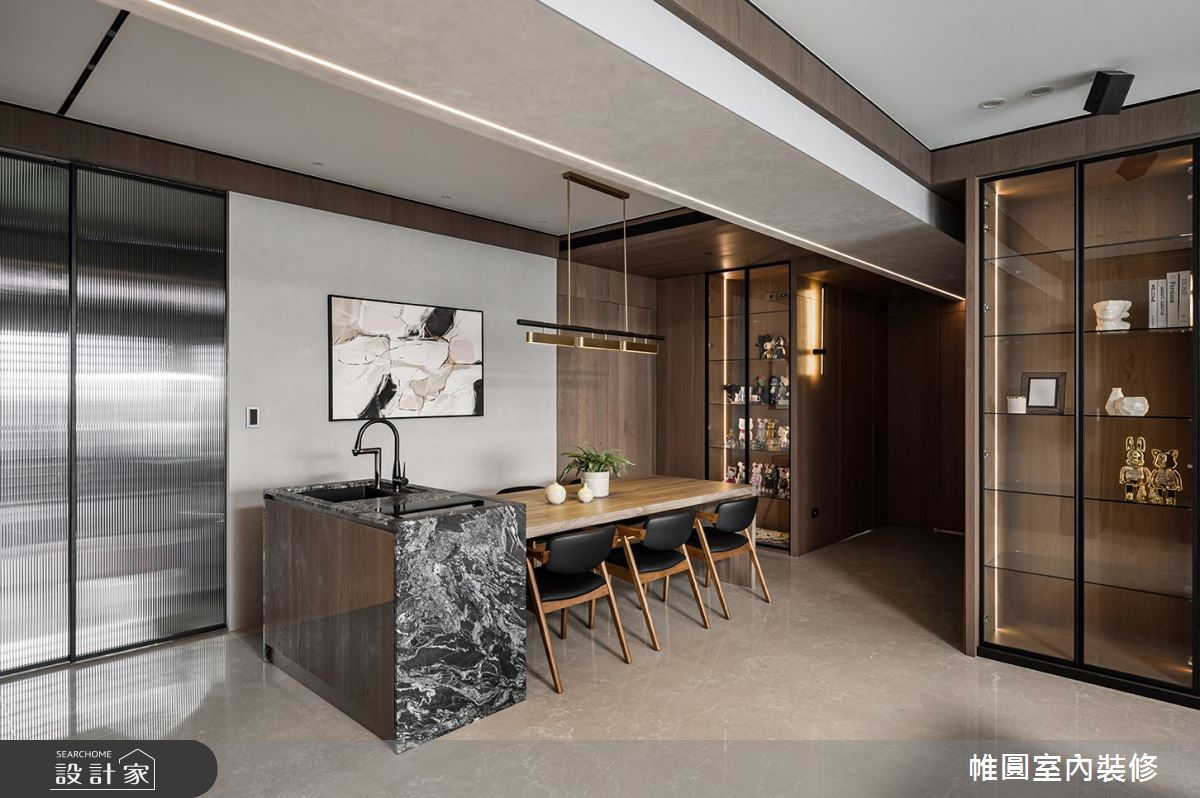 65坪新成屋(5年以下)＿現代風餐廳案例圖片＿帷圓‧定制 circle＿帷圓_專屬•酩饗生活之12