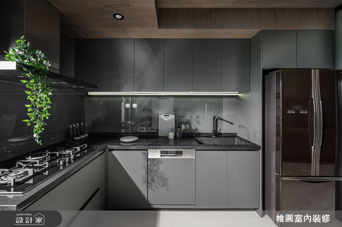 65坪新成屋(5年以下)＿現代風廚房案例圖片＿帷圓‧定制 circle＿帷圓_專屬•酩饗生活之15