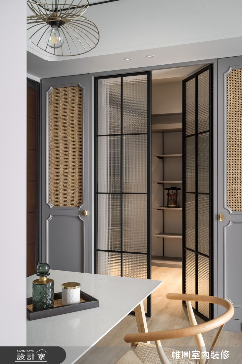 25坪新成屋(5年以下)＿混搭風餐廳案例圖片＿帷圓‧定制 circle＿帷圓_私寓•波西風情之7