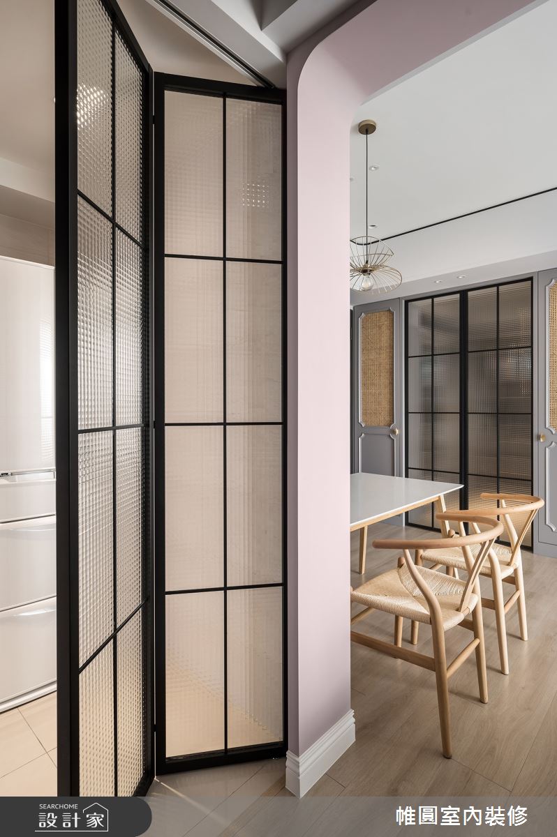 25坪新成屋(5年以下)＿混搭風廚房案例圖片＿帷圓‧定制 circle＿帷圓_私寓•波西風情之11