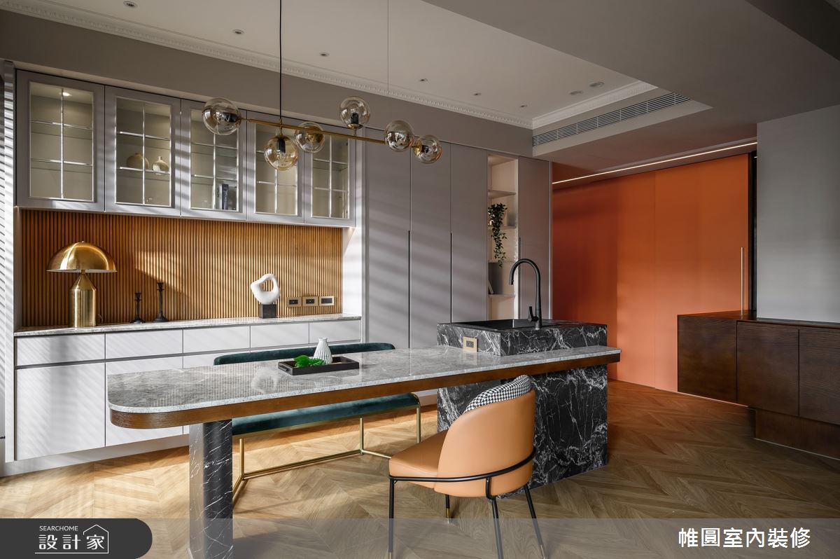 35坪中古屋(5~15年)＿混搭風餐廳案例圖片＿帷圓‧定制 circle＿帷圓_怪美•奇幻樂園之2