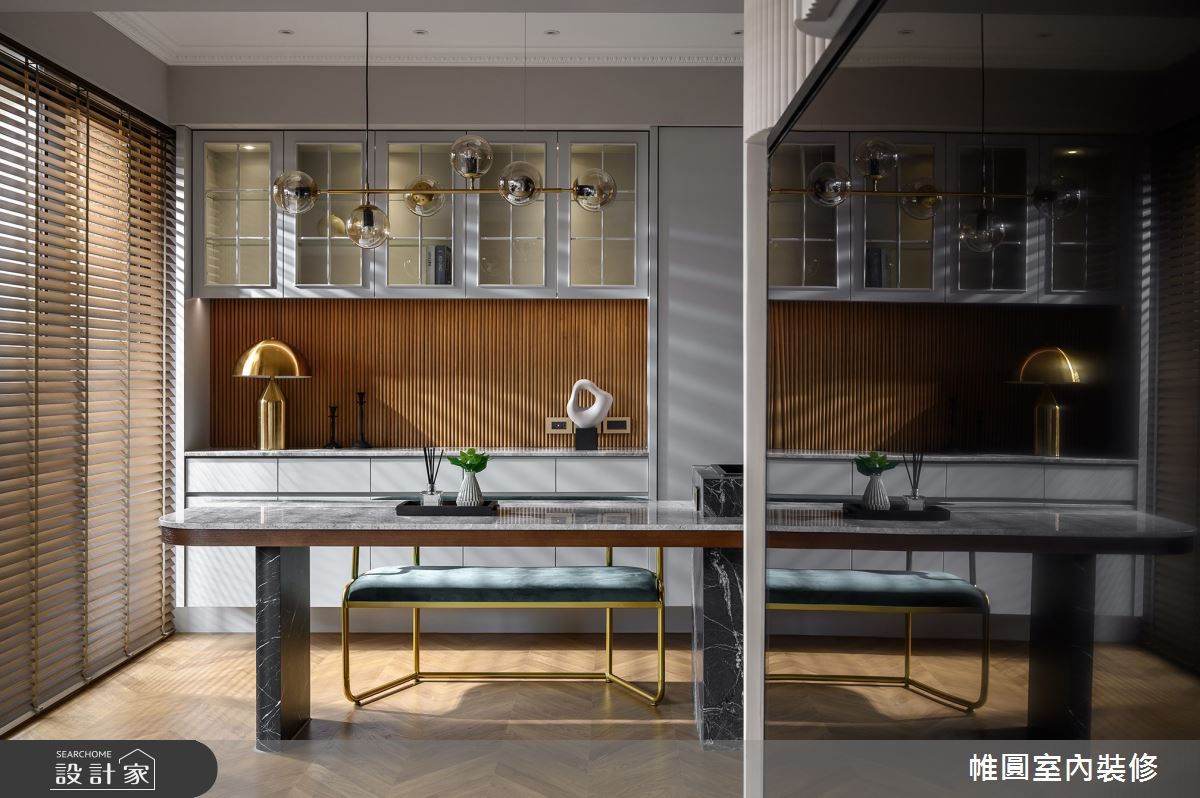 35坪中古屋(5~15年)＿混搭風中島案例圖片＿帷圓‧定制 circle＿帷圓_怪美•奇幻樂園之18