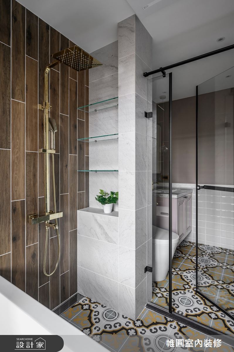 35坪中古屋(5~15年)＿混搭風浴室案例圖片＿帷圓‧定制 circle＿帷圓_怪美•奇幻樂園之31