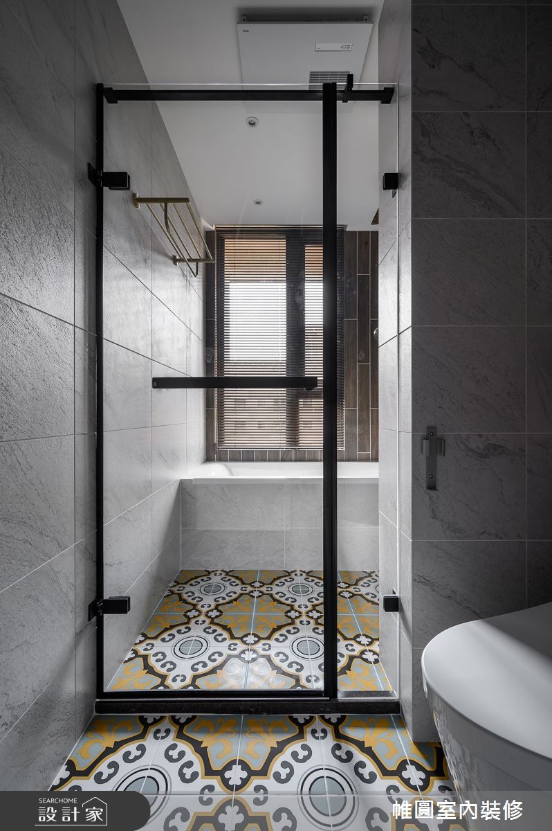 35坪中古屋(5~15年)＿混搭風浴室案例圖片＿帷圓‧定制 circle＿帷圓_怪美•奇幻樂園之32