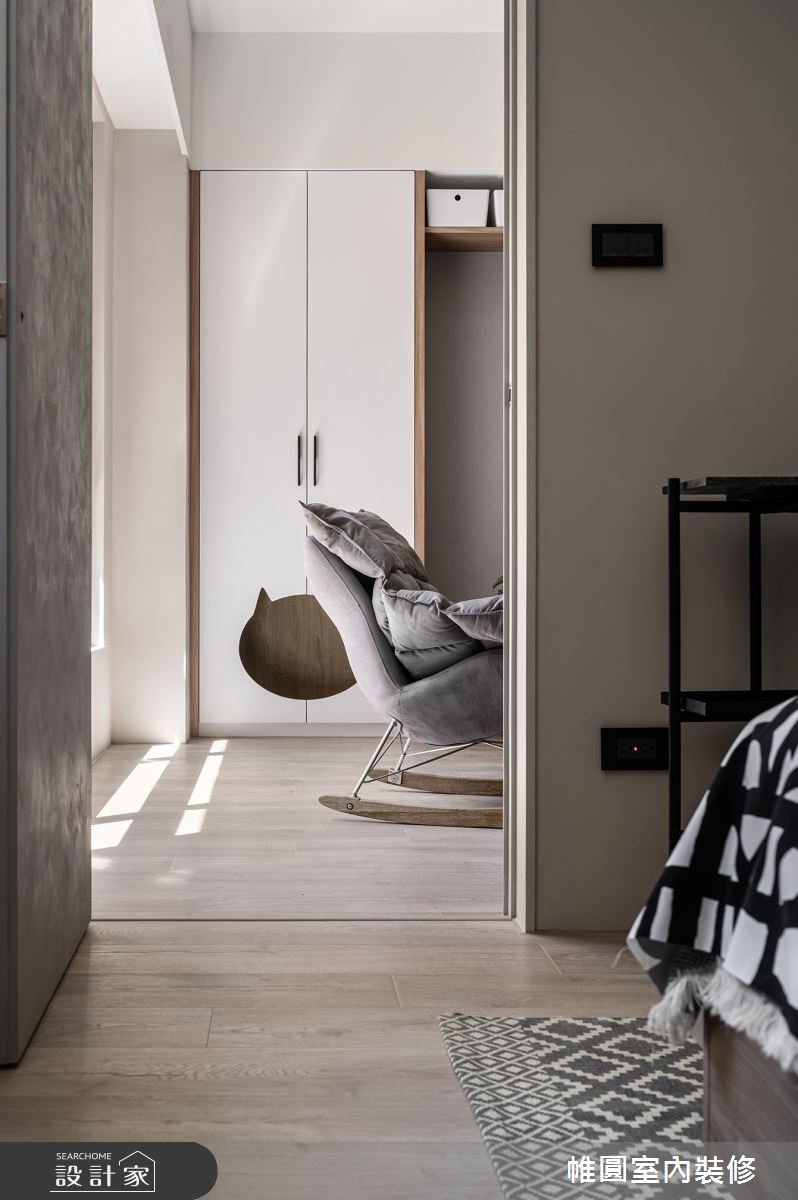 25坪中古屋(5~15年)＿北歐風寵物案例圖片＿帷圓‧定制 circle＿帷圓_幸福•Miaow之8