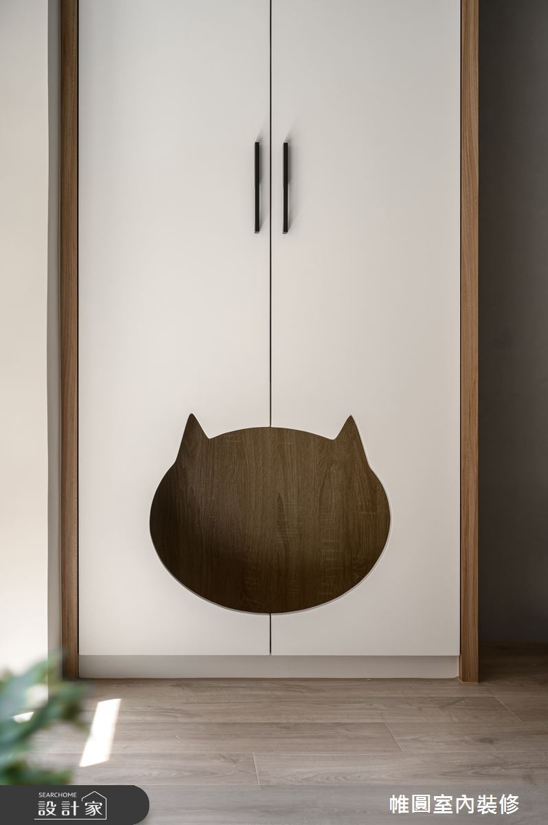 25坪中古屋(5~15年)＿北歐風寵物案例圖片＿帷圓‧定制 circle＿帷圓_幸福•Miaow之9