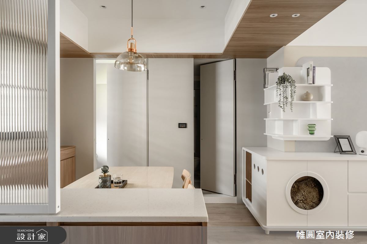 25坪中古屋(5~15年)＿北歐風寵物案例圖片＿帷圓‧定制 circle＿帷圓_幸福•Miaow之15