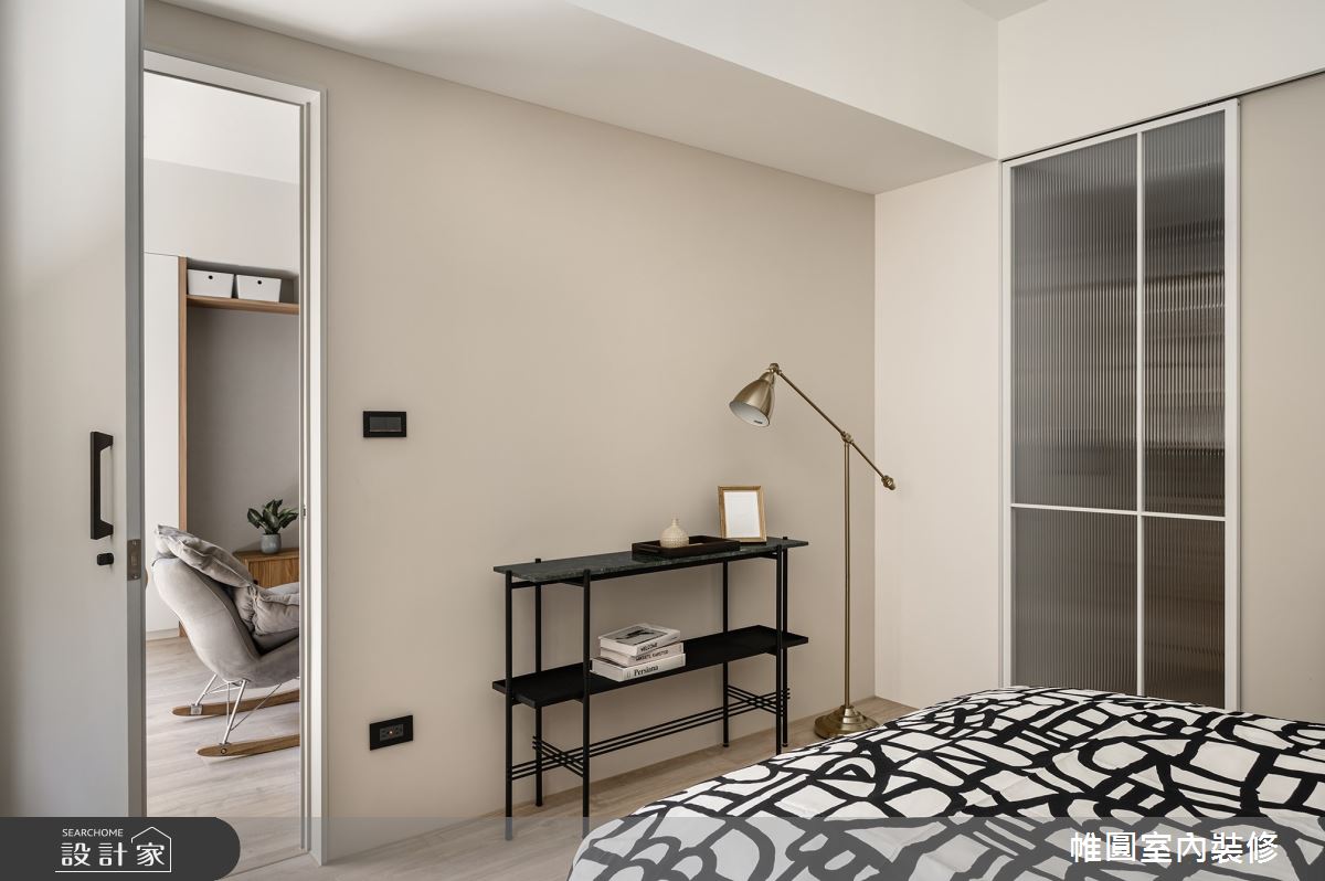 25坪中古屋(5~15年)＿北歐風臥室寵物案例圖片＿帷圓‧定制 circle＿帷圓_幸福•Miaow之20