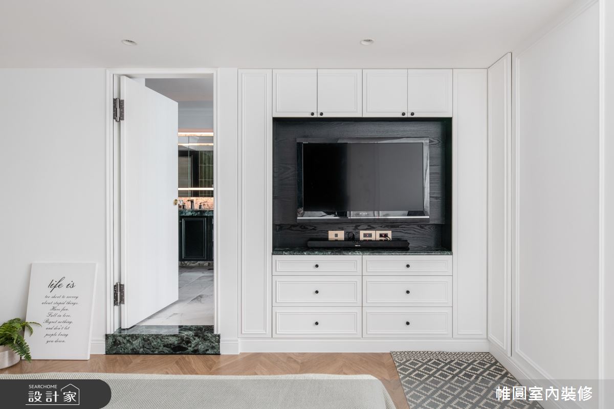 30坪老屋(16~30年)＿美式風臥室案例圖片＿帷圓‧定制 circle＿帷圓_維納斯•綠寶石之18