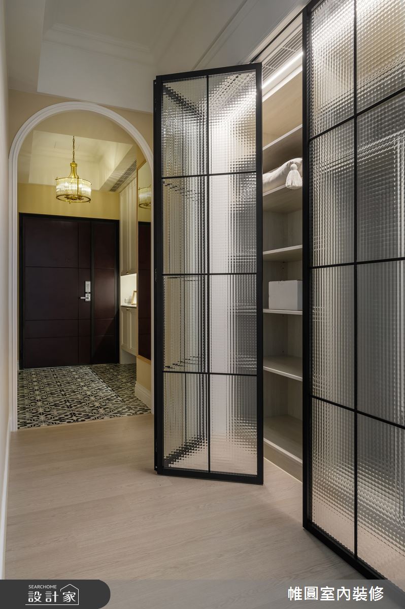 30坪新成屋(5年以下)＿美式風玄關案例圖片＿帷圓‧定制 circle＿帷圓_翡冷翠的約定之7