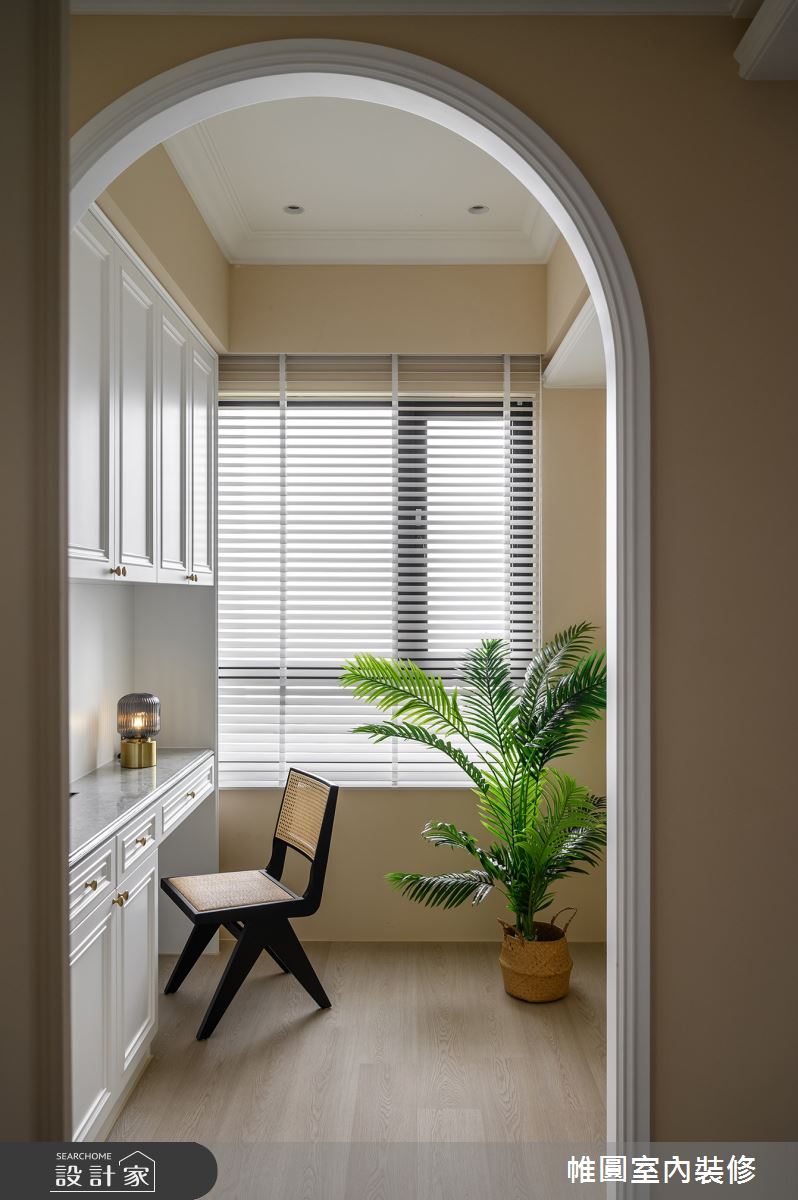 30坪新成屋(5年以下)＿美式風書房案例圖片＿帷圓‧定制 circle＿帷圓_翡冷翠的約定之15