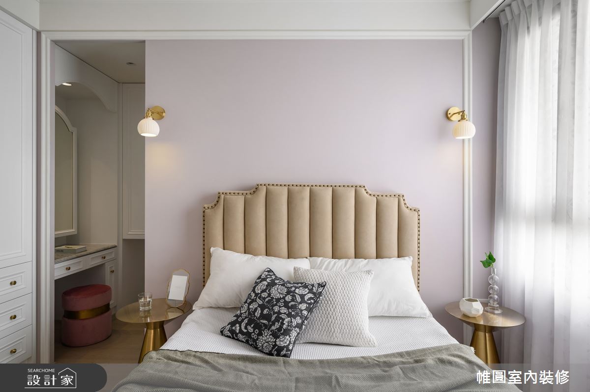 30坪新成屋(5年以下)＿美式風臥室案例圖片＿帷圓‧定制 circle＿帷圓_翡冷翠的約定之5732