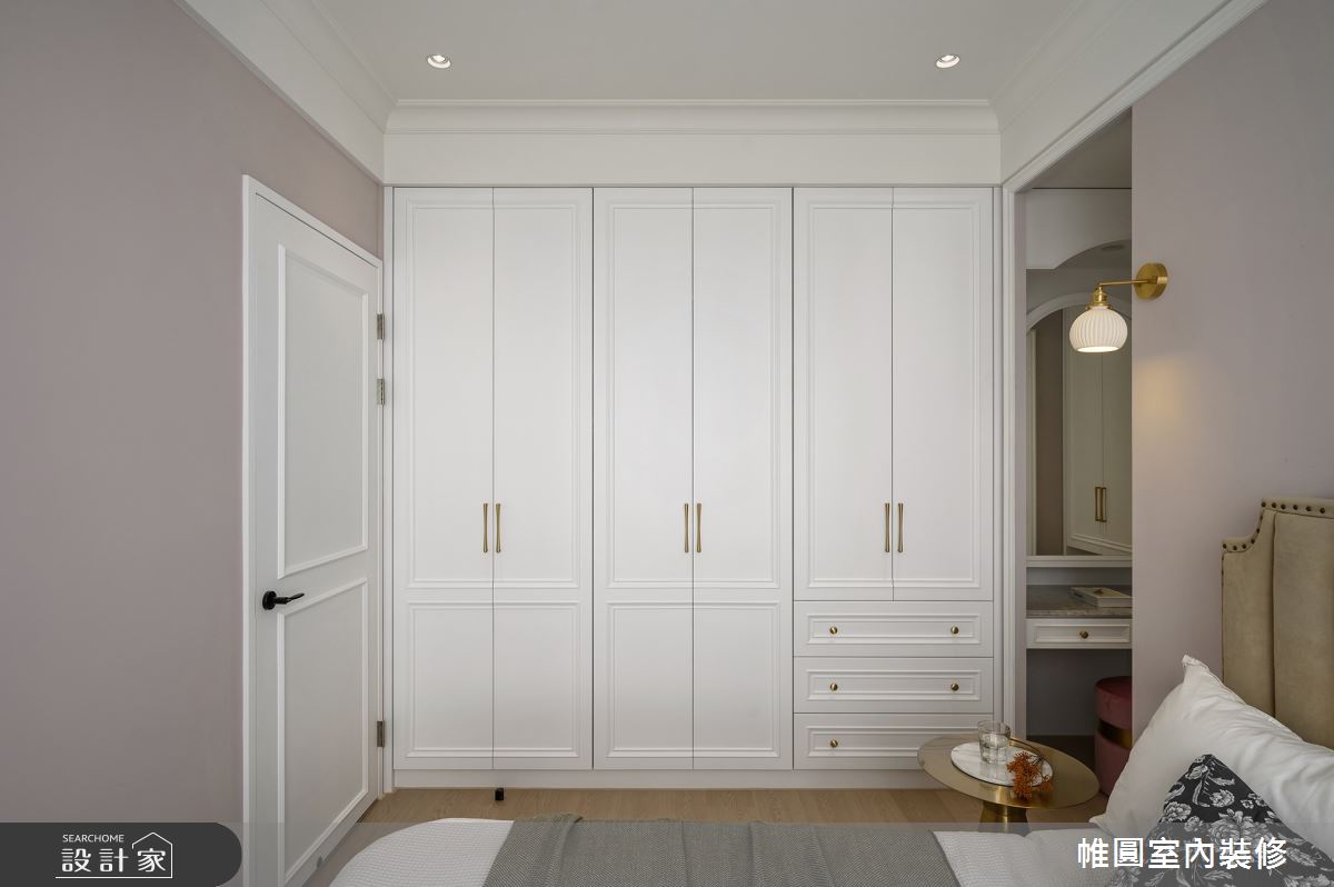 30坪新成屋(5年以下)＿美式風臥室案例圖片＿帷圓‧定制 circle＿帷圓_翡冷翠的約定之5735