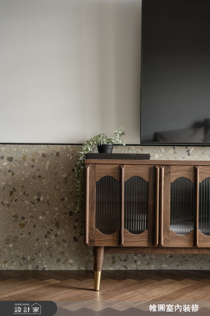 23坪新成屋(5年以下)＿法式風客廳案例圖片＿帷圓‧定制 circle＿帷圓_真淳•本質之家之9