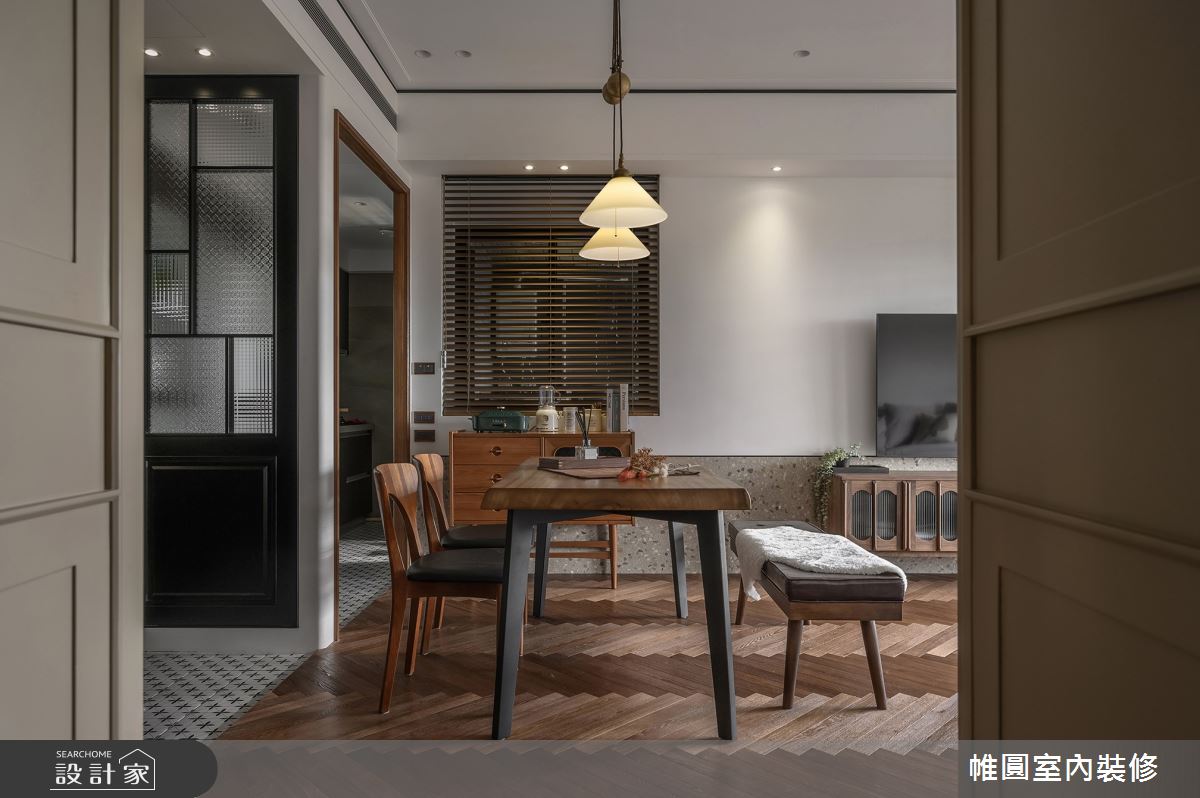 23坪新成屋(5年以下)＿法式風中島案例圖片＿帷圓‧定制 circle＿帷圓_真淳•本質之家之10