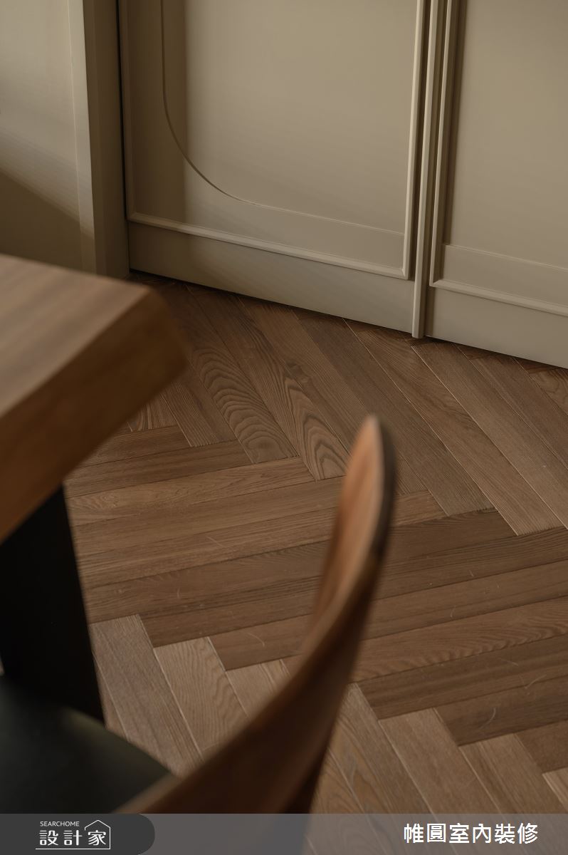 23坪新成屋(5年以下)＿法式風餐廳中島案例圖片＿帷圓‧定制 circle＿帷圓_真淳•本質之家之13