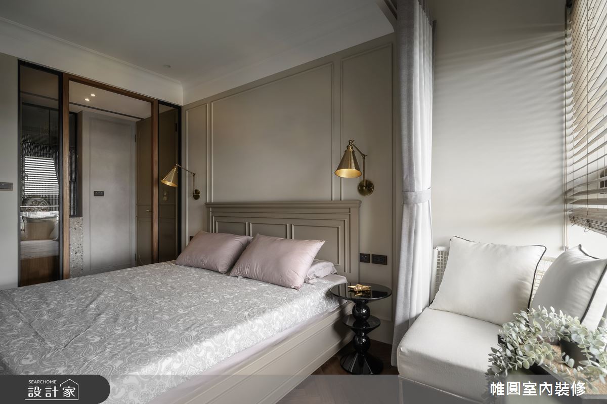 23坪新成屋(5年以下)＿法式風多功能室案例圖片＿帷圓‧定制 circle＿帷圓_真淳•本質之家之18