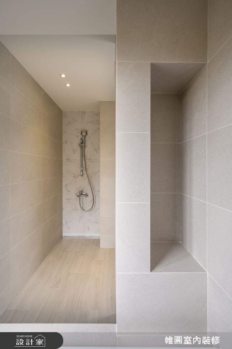 40坪中古屋(5~15年)＿美式風浴室案例圖片＿帷圓‧定制 circle＿帷圓_五月芍藥•花語之22