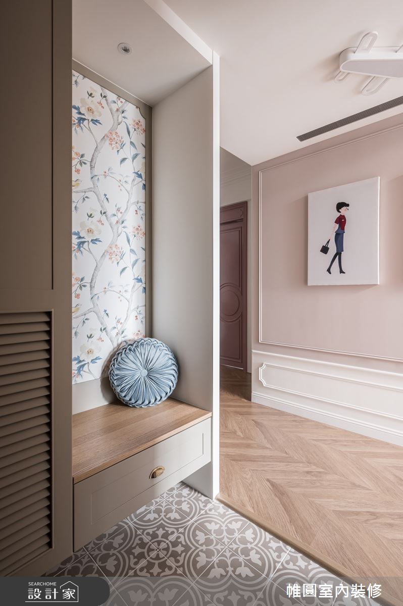 35坪中古屋(5~15年)＿美式風玄關案例圖片＿帷圓‧定制 circle＿帷圓_L&A Hosue•愛的起航之6