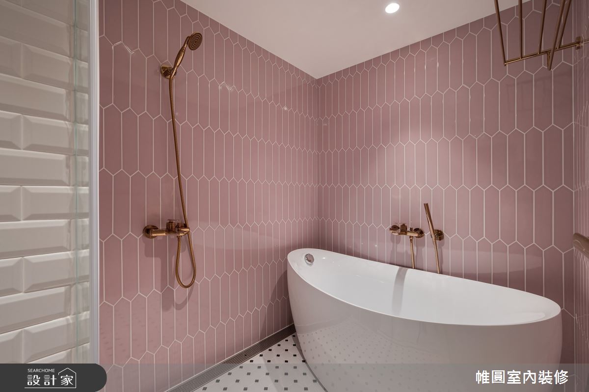 35坪中古屋(5~15年)＿美式風浴室案例圖片＿帷圓‧定制 circle＿帷圓_L&A Hosue•愛的起航之26