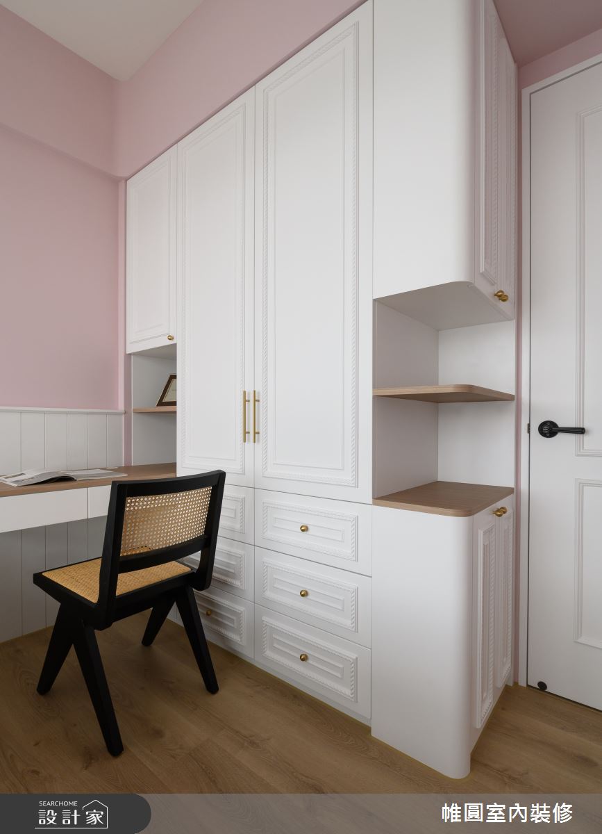 40坪新成屋(5年以下)＿美式風臥室案例圖片＿帷圓‧定制 circle＿帷圓_晴寓·天空之境之20