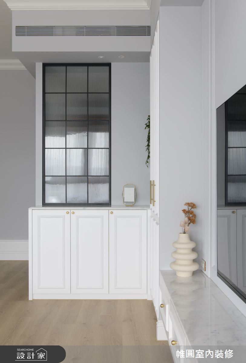 40坪新成屋(5年以下)＿美式風客廳案例圖片＿帷圓‧定制 circle＿帷圓_晴寓·天空之境之13