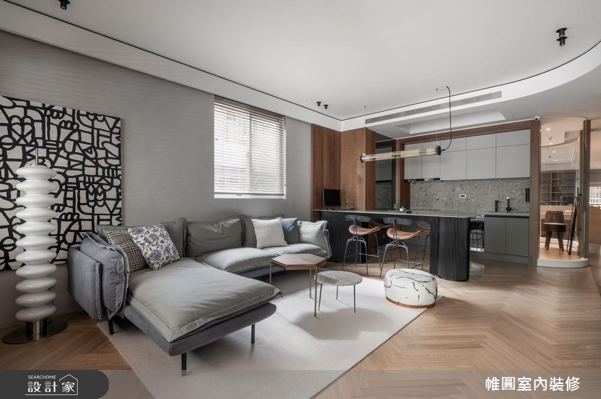 40坪中古屋(5~15年)＿混搭風案例圖片＿帷圓‧定制 circle＿帷圓_welcome！帷圓．聚樂部之4