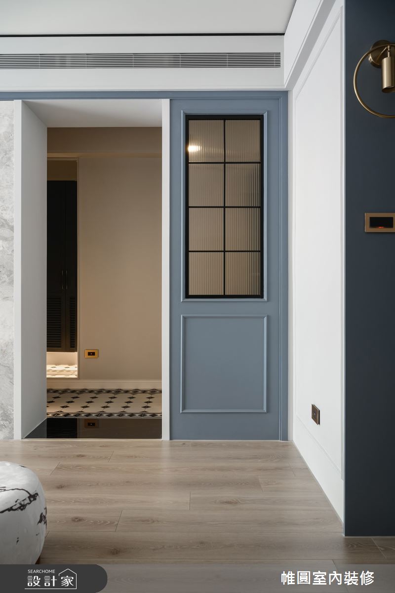 42坪老屋(16~30年)＿美式風玄關客廳案例圖片＿帷圓‧定制 circle＿帷圓_寧靜·藍舍之2