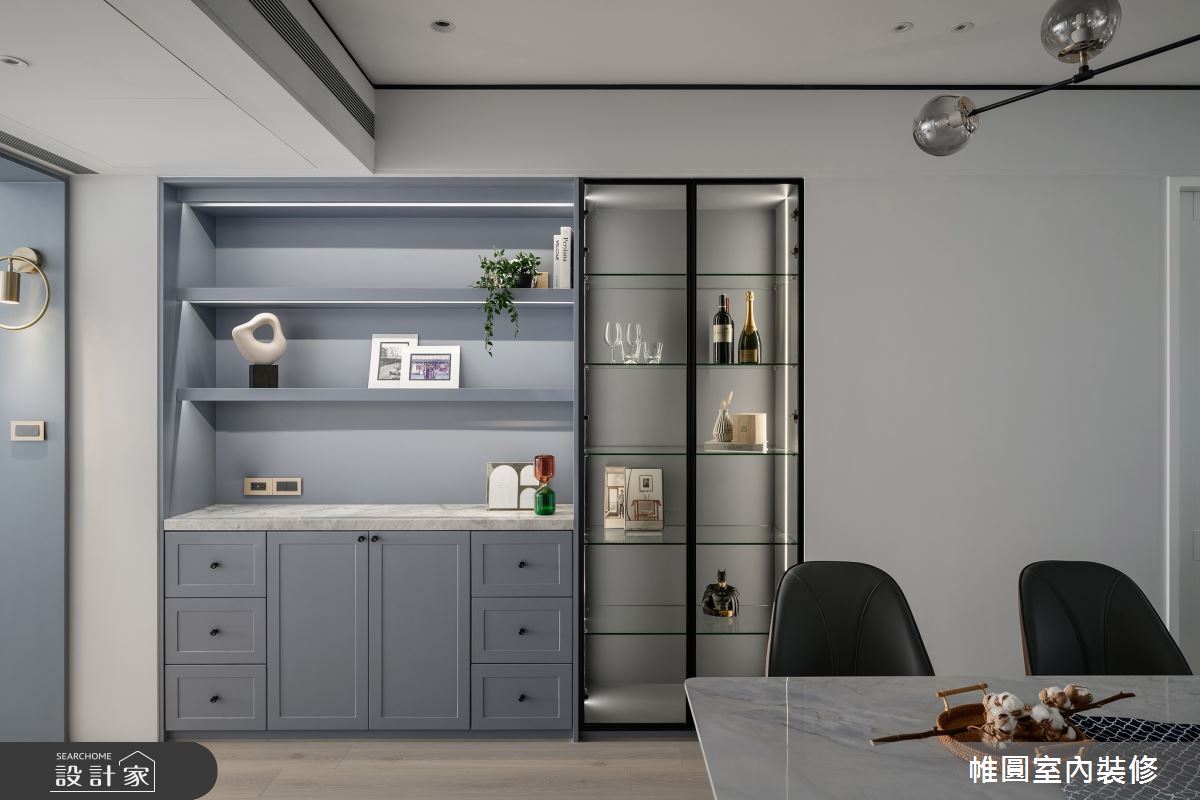 42坪老屋(16~30年)＿美式風餐廳案例圖片＿帷圓‧定制 circle＿帷圓_寧靜·藍舍之5412