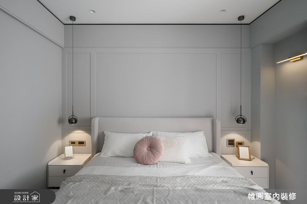 42坪老屋(16~30年)＿美式風臥室案例圖片＿帷圓‧定制 circle＿帷圓_寧靜·藍舍之21