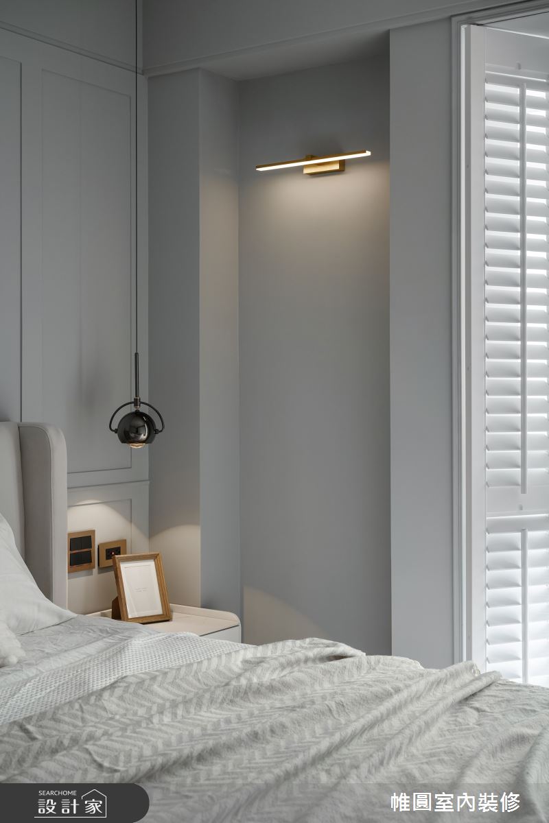42坪老屋(16~30年)＿美式風臥室案例圖片＿帷圓‧定制 circle＿帷圓_寧靜·藍舍之24