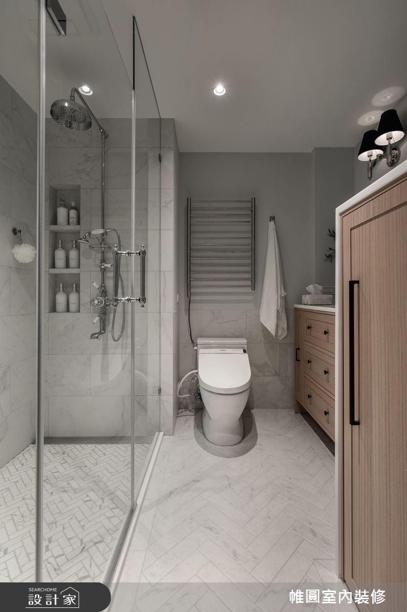 33坪老屋(16~30年)＿美式風浴室案例圖片＿帷圓‧定制 circle＿帷圓_C'est la vie·實現生活之22